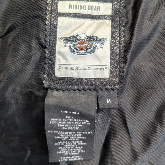 Harley Davidson Women's Riding Jacket Medium - Picture 5 of 6